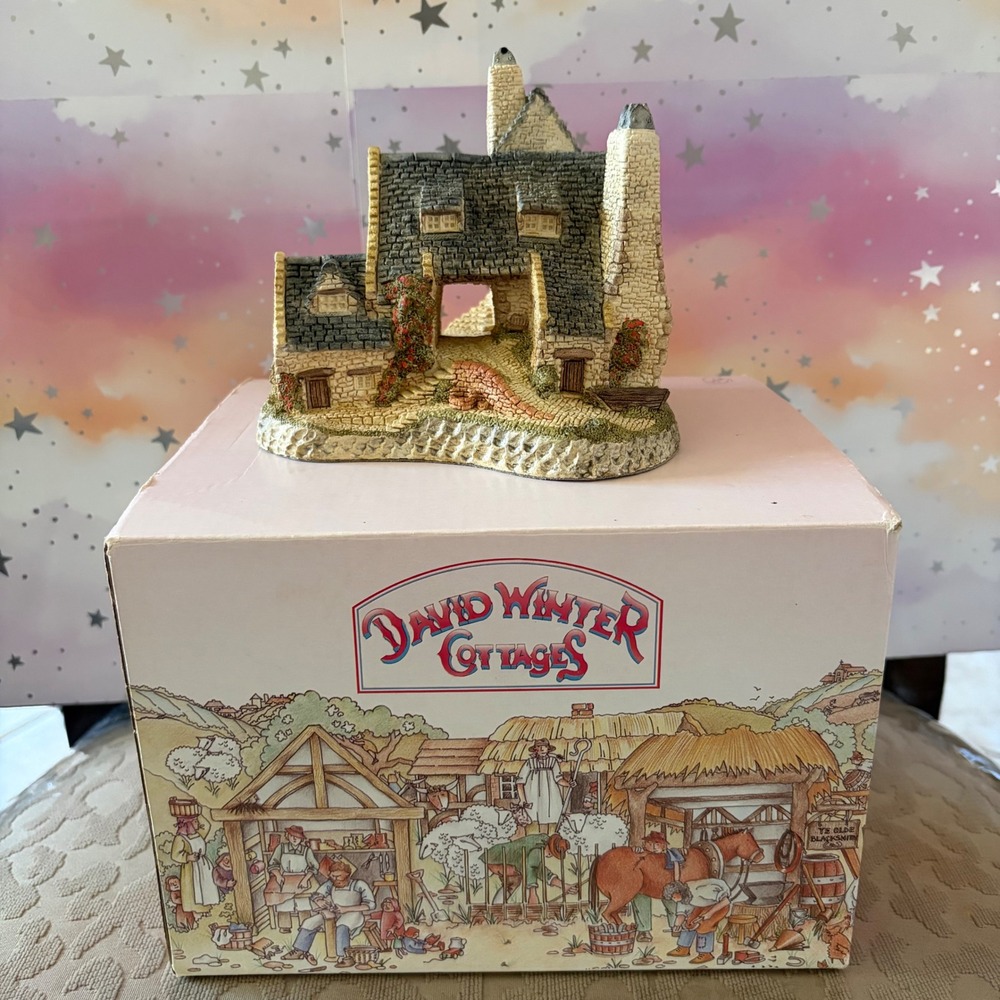 David Winter Cottages Devoncombe The West Country Collection 1986 Retired Boxed
